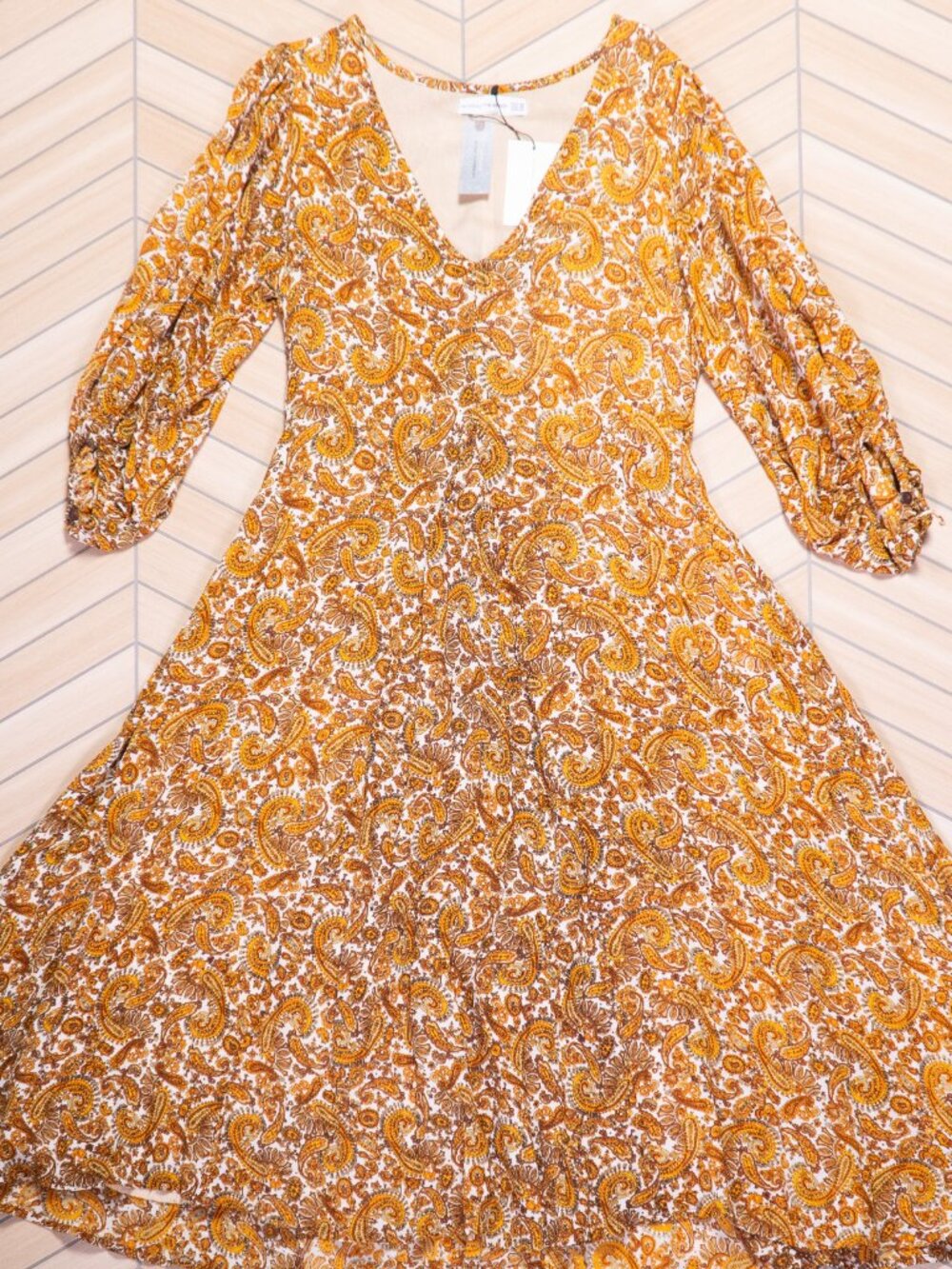 NWT Faithfull The Brand Nerissa Midi Dress